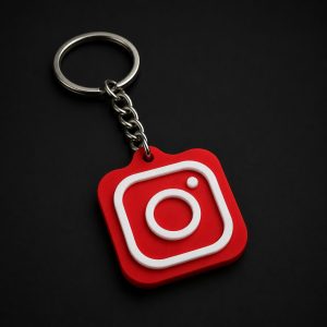 instagram nfc keychain